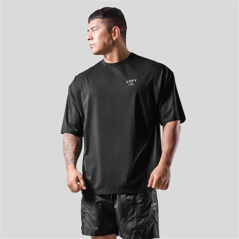 Summer Clothing Uk Men - Lyft-تي شيرت قصير الأكمام للرجال ،