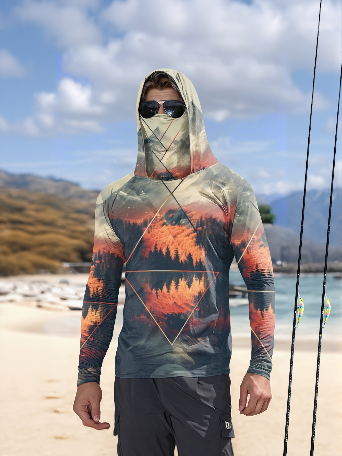 Summer Clothing Essentials - قميص صيد رجالي للأنشطة الخارجية مع
