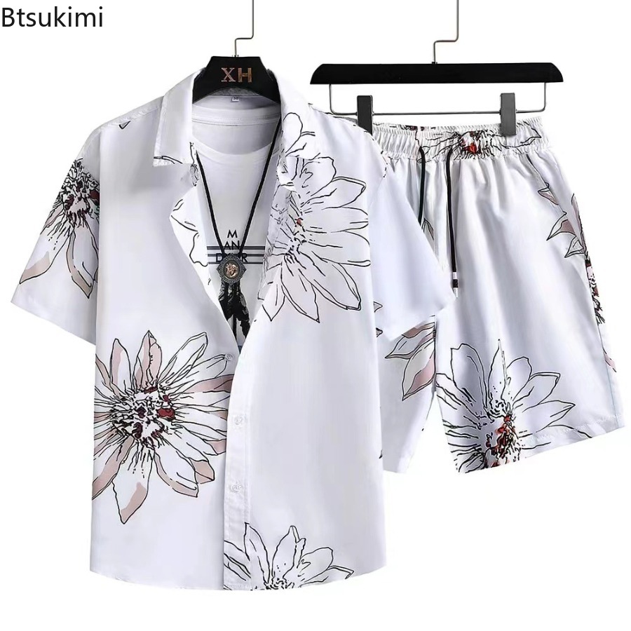 Summer Clothing Beach - مجموعات صيف 2026 للرجال: أزياء بطباعة