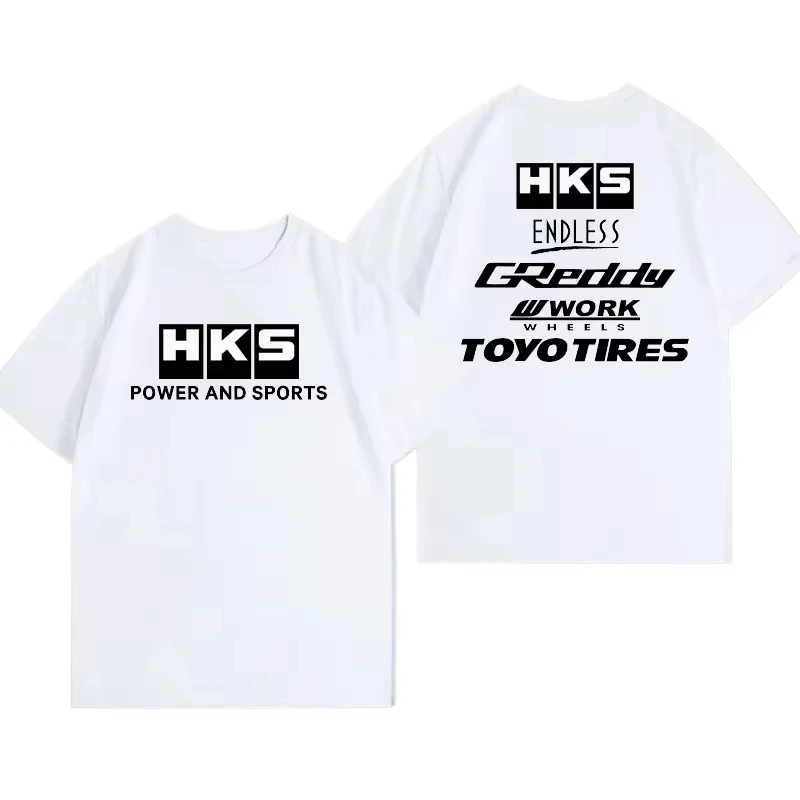 The Endless Summer Clothing Japan - تي شيرت رجالي ونسائي بأكمام قصيرة