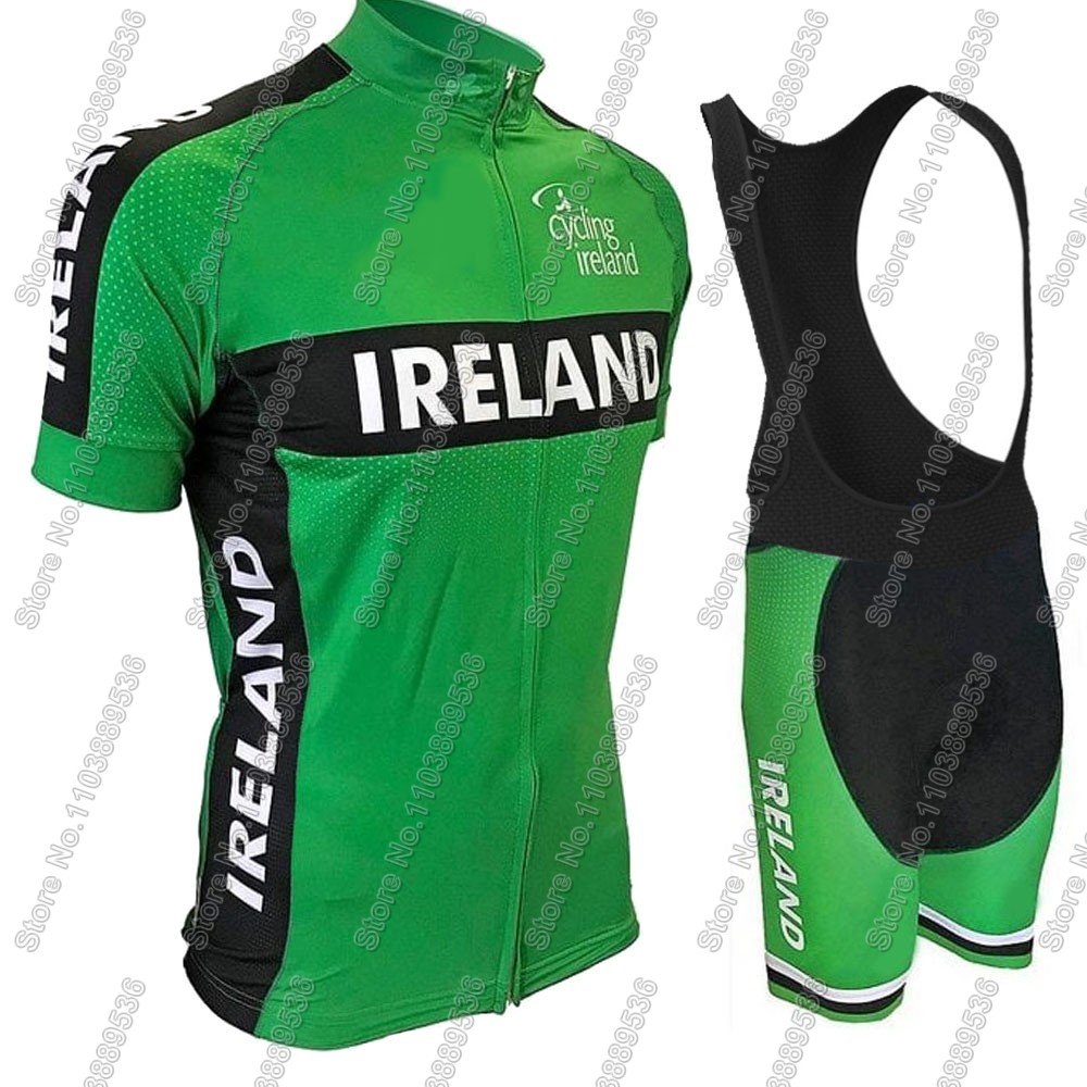 Ireland Summer Clothing - 2025 أيرلندا فريق الدراجات جيرسي رجالي