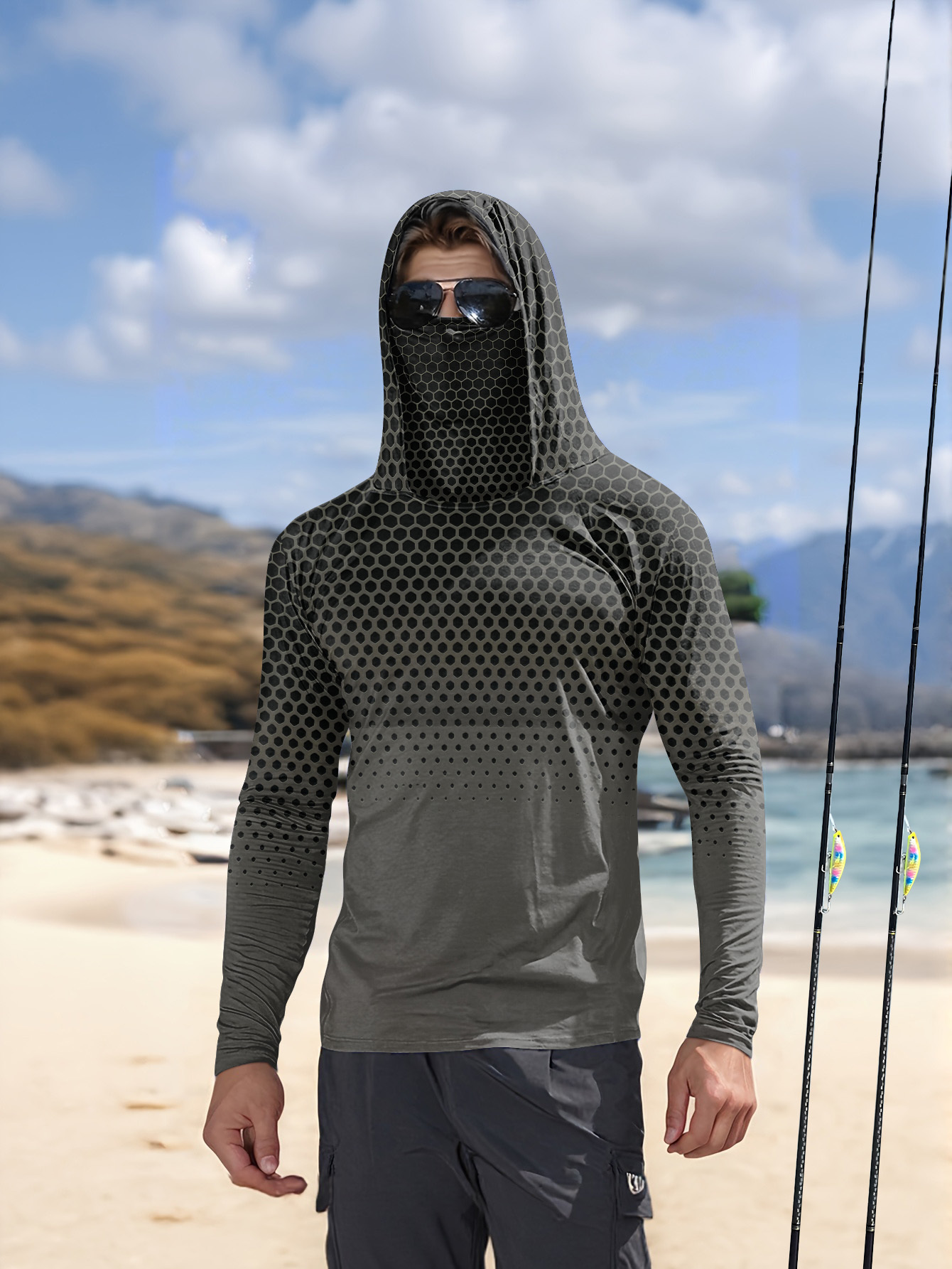 Summer Clothing Essentials - قميص صيد رجالي صيفي بعامل حماية