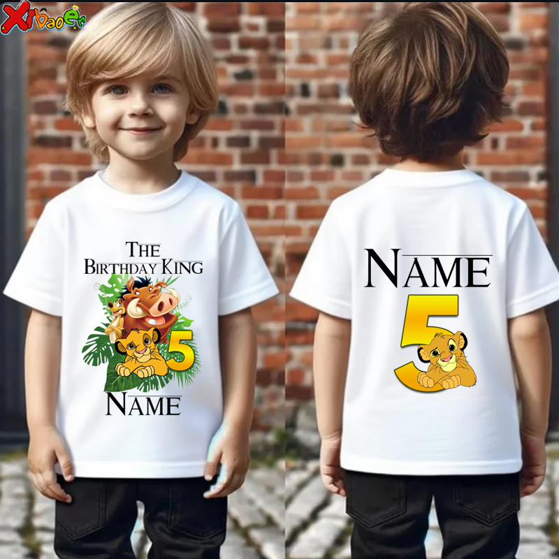 Summer Clothing Name - قمصان عيد الميلاد للأولاد 5th ملابس