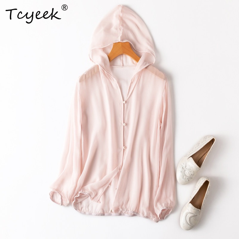 قميص نسائي من الحرير الطبيعي 1 - مراجعة Summer Clothing Us وسعره