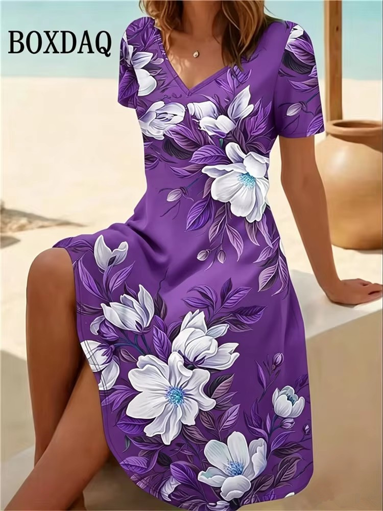 فساتين نسائية مقاس كبير 6XL لل - مراجعة Summer Upf Clothing وسعره