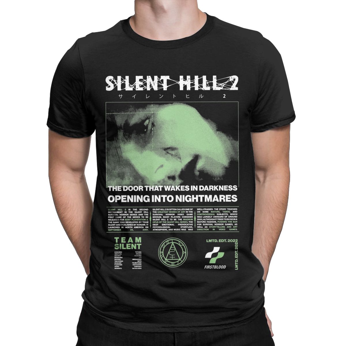 الرجال سايلنت هيل 2 تي شيرت ال - مراجعة Summer Hill Clothing وسعره