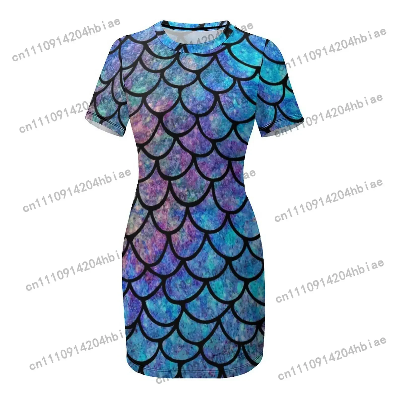 فستان بأكمام قصيرة بتصميم حراش - مراجعة Summer Clothing Juniors وسعره