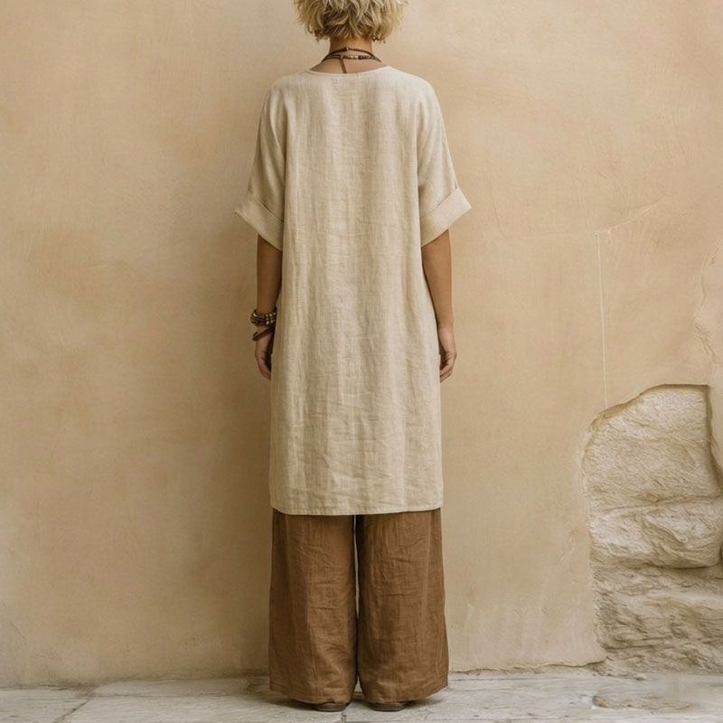طقم كيمونو بوهو مفتوح من الأما - مراجعة Summer Vacation Clothing Women وسعره