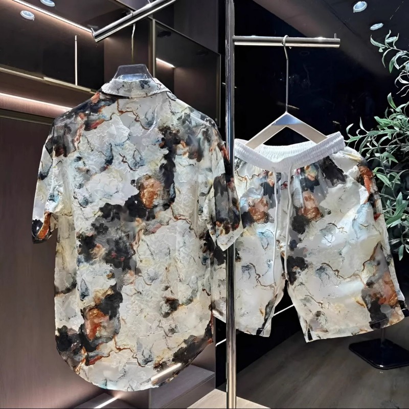 بدلة رجالية عصرية وأنيقة من قط - مراجعة Summer Clothing Beach وسعره