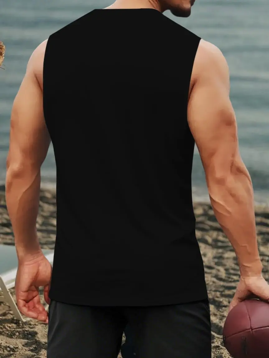 طقم تيشيرتات رجالية بدون أكمام - مراجعة Summer Clothing Beach وسعره
