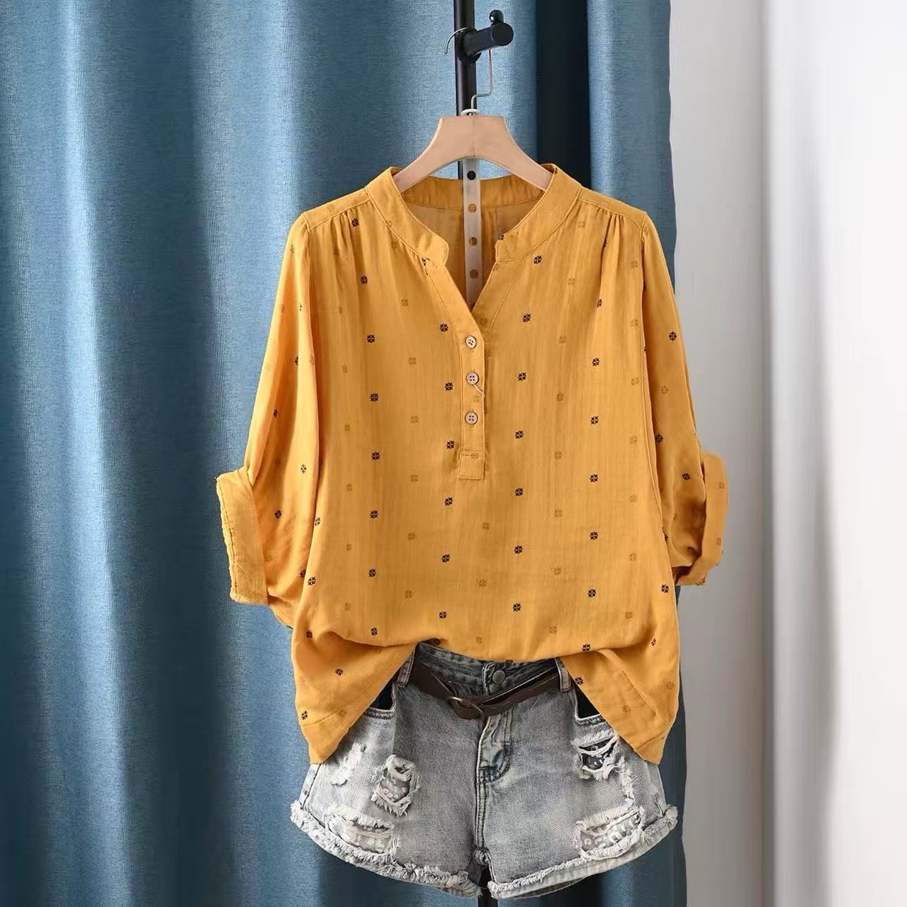 بلوزة نسائية 2026 من القطن الي - مراجعة Japan Summer Clothing Women وسعره