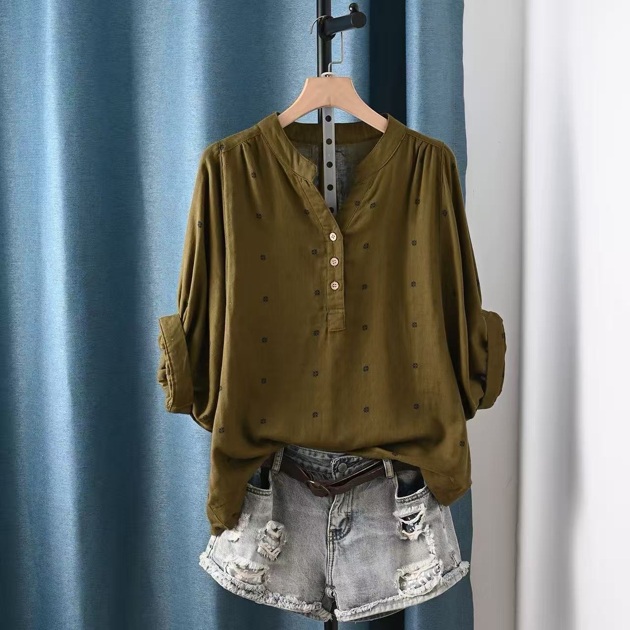 بلوزة نسائية 2026 من القطن الي - مراجعة Japan Summer Clothing Women وسعره