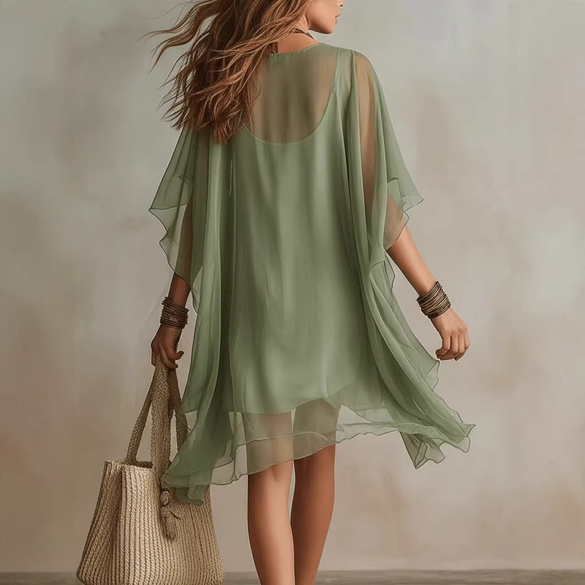 طقم فستان صيفي جديد للنساء من  - مراجعة Summer Vacation Clothing Women وسعره
