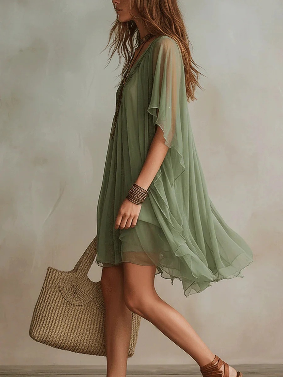 طقم فستان صيفي جديد للنساء من  - مراجعة Summer Vacation Clothing Women وسعره