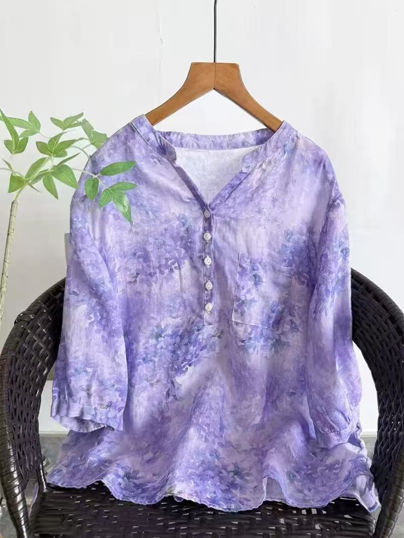 قمصان رامي 100% للنساء صيفية ب - مراجعة Japan Summer Clothing Women وسعره