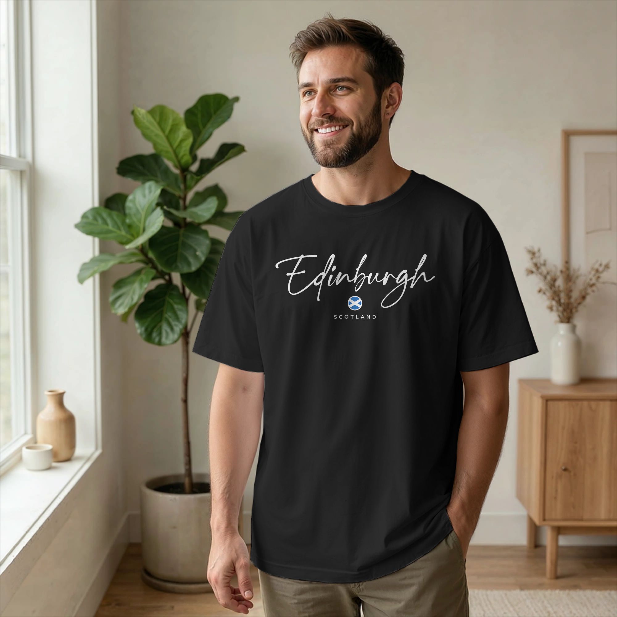 تي شيرت رجالي من إدنبره، اسكتل - مراجعة Summer Clothing Uk Men وسعره