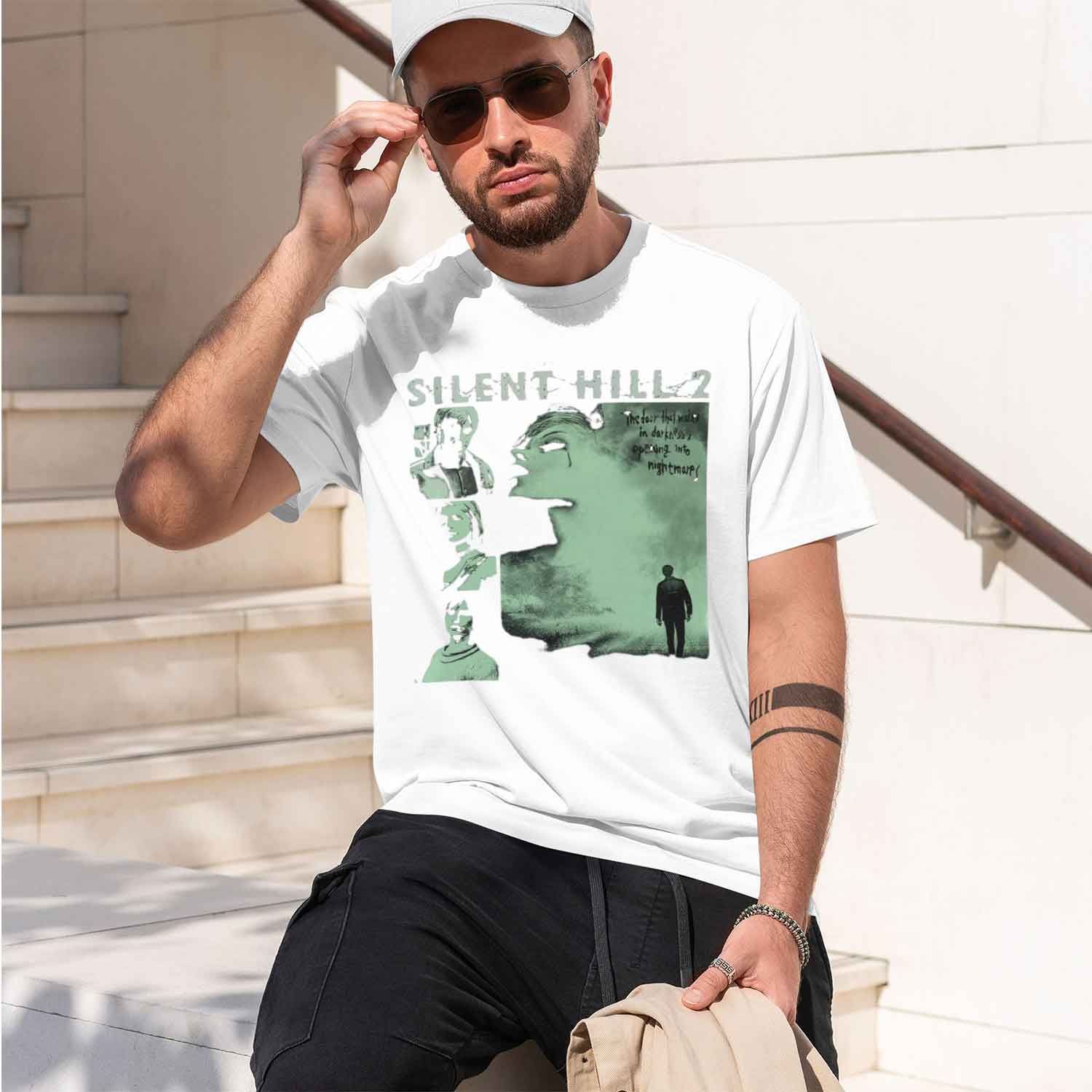 تي شيرت سايلنت هيل II بتصميم ج - مراجعة Summer Hill Clothing وسعره
