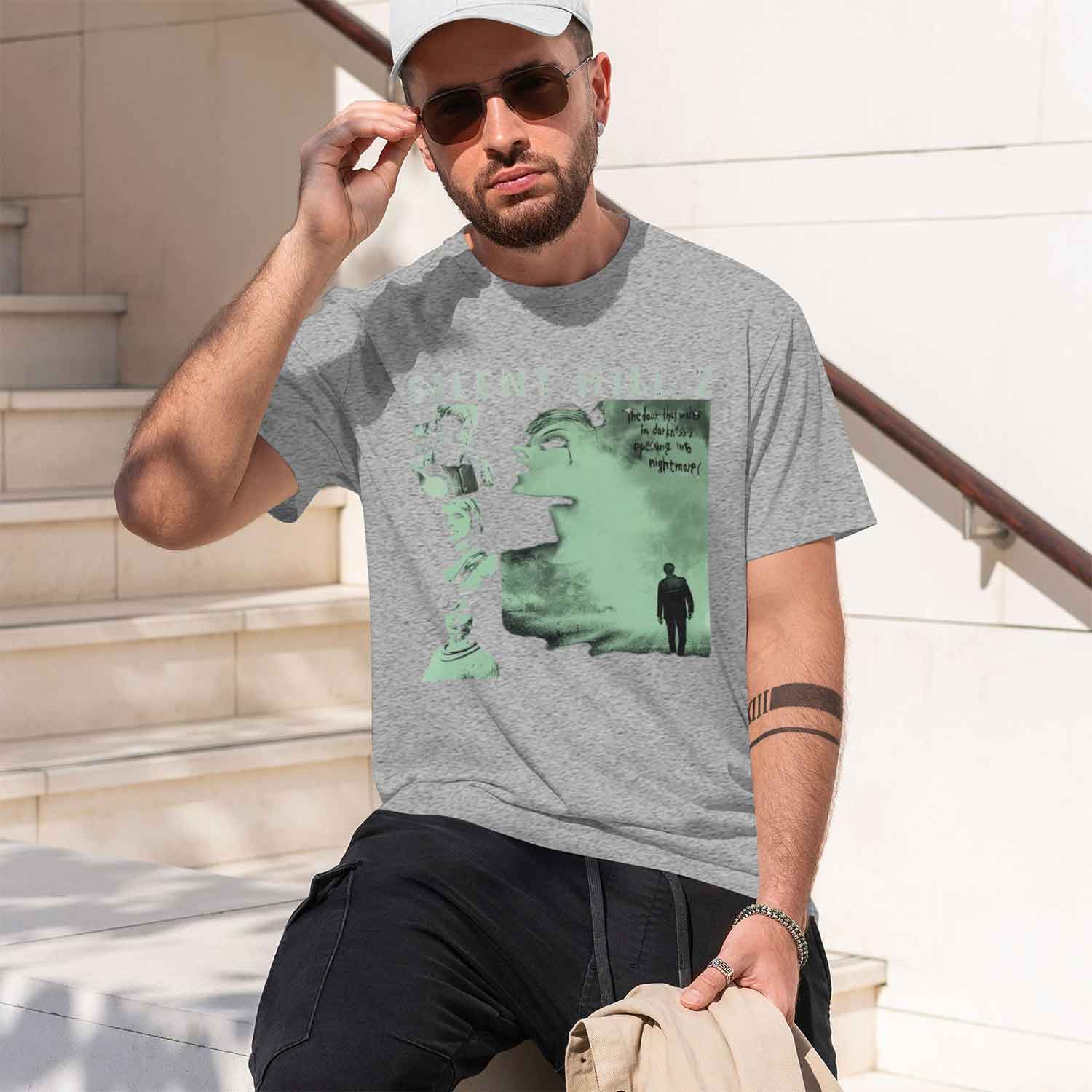 تي شيرت سايلنت هيل II بتصميم ج - مراجعة Summer Hill Clothing وسعره